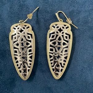 Kendra Scott Skylar Filigree Earring Gold/Silver